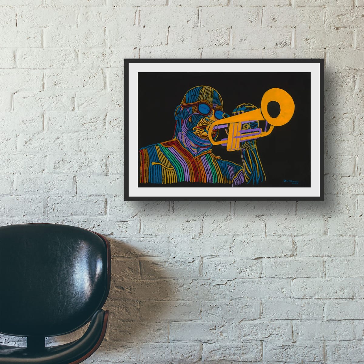 Jazz Homegrown- Jazz Series Giclée Print – Augmented Reality Fine Art