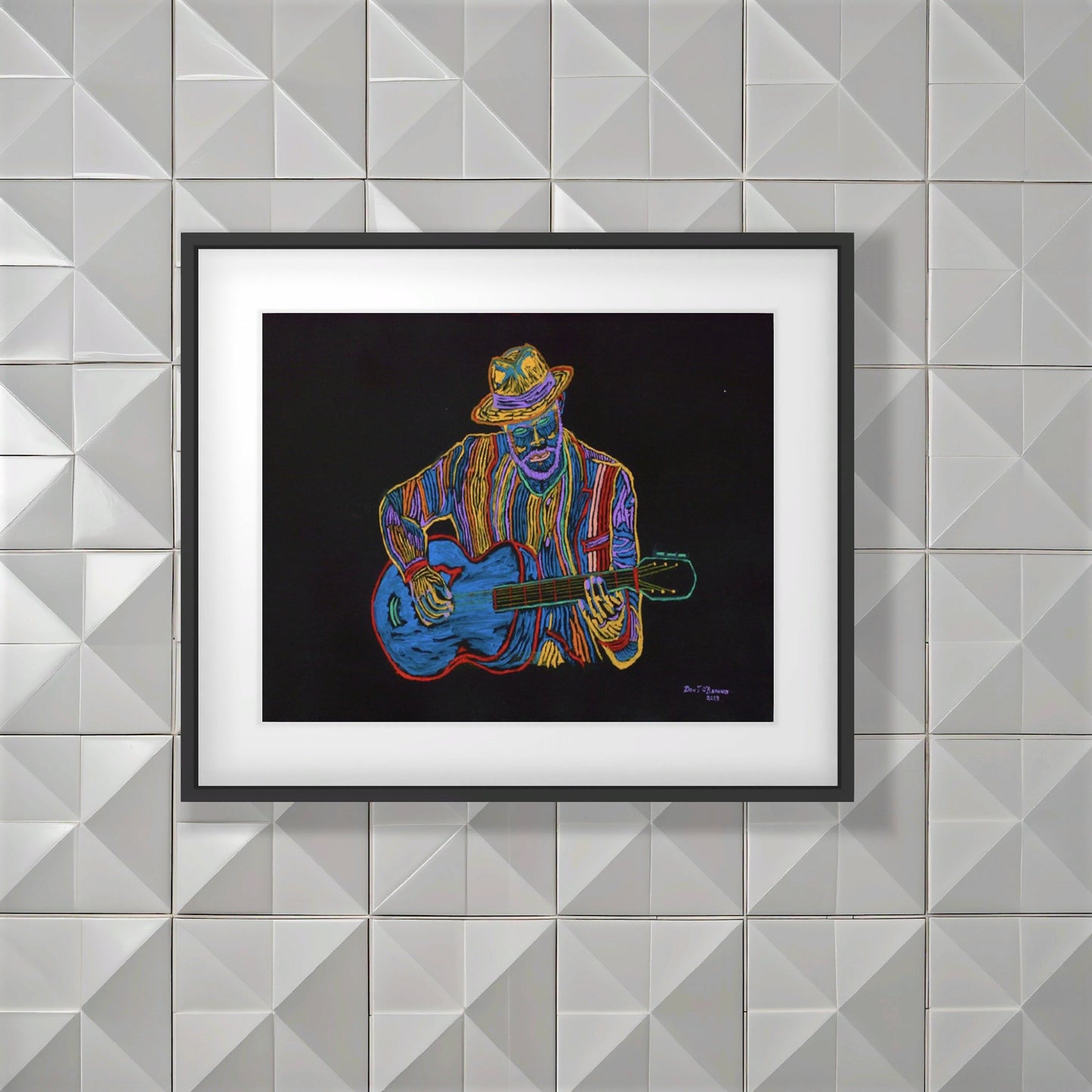 Big Easy Jazz - Jazz Series Giclée Print – Augmented Reality Fine Art