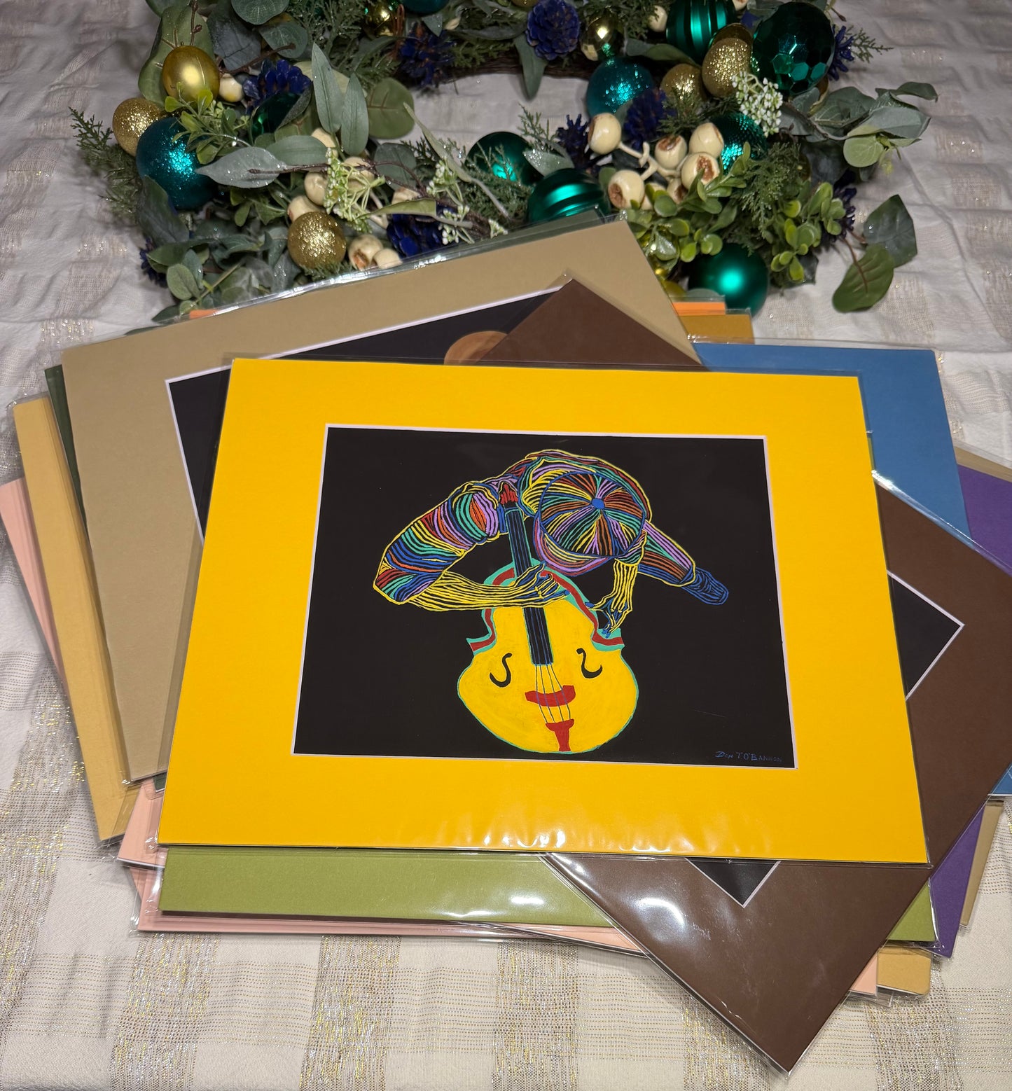 Jazz Vibes - Jazz Series Giclée Print – Augmented Reality Fine Art