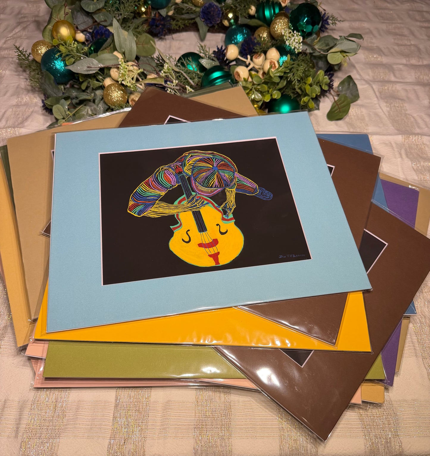 Jazz Vibes - Jazz Series Giclée Print – Augmented Reality Fine Art