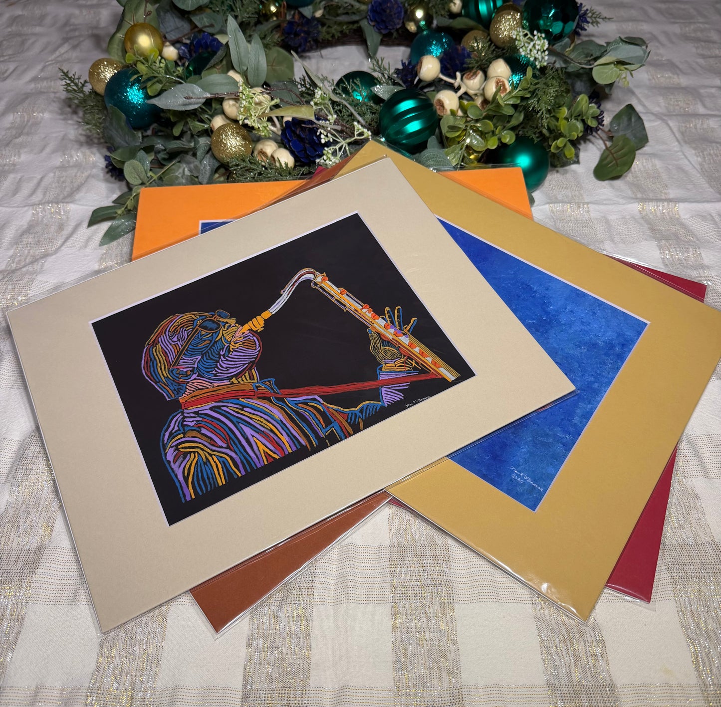 Jazz in Color- Jazz Series Giclée Print – Augmented Reality Fine Art