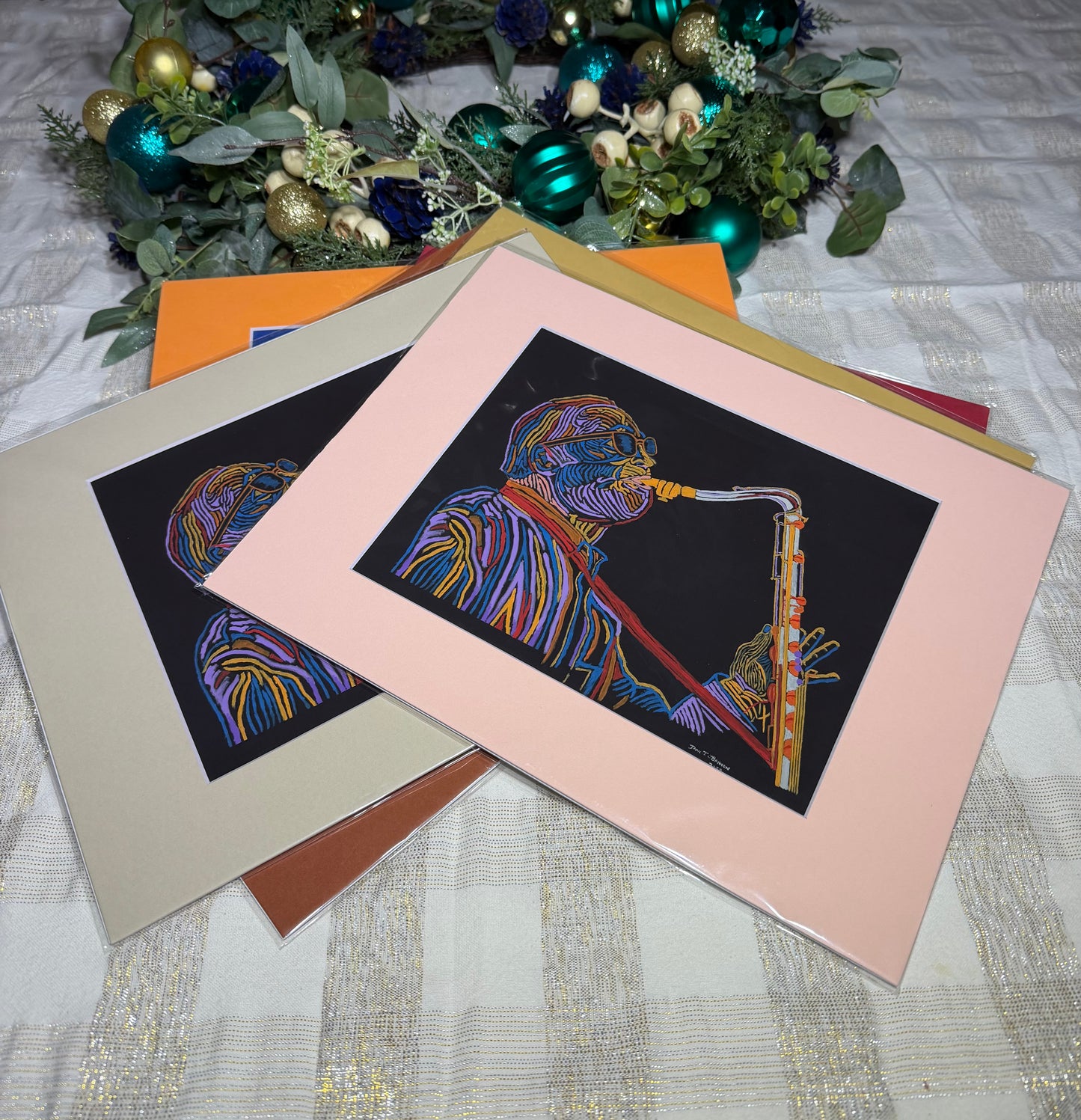 Jazz in Color- Jazz Series Giclée Print – Augmented Reality Fine Art