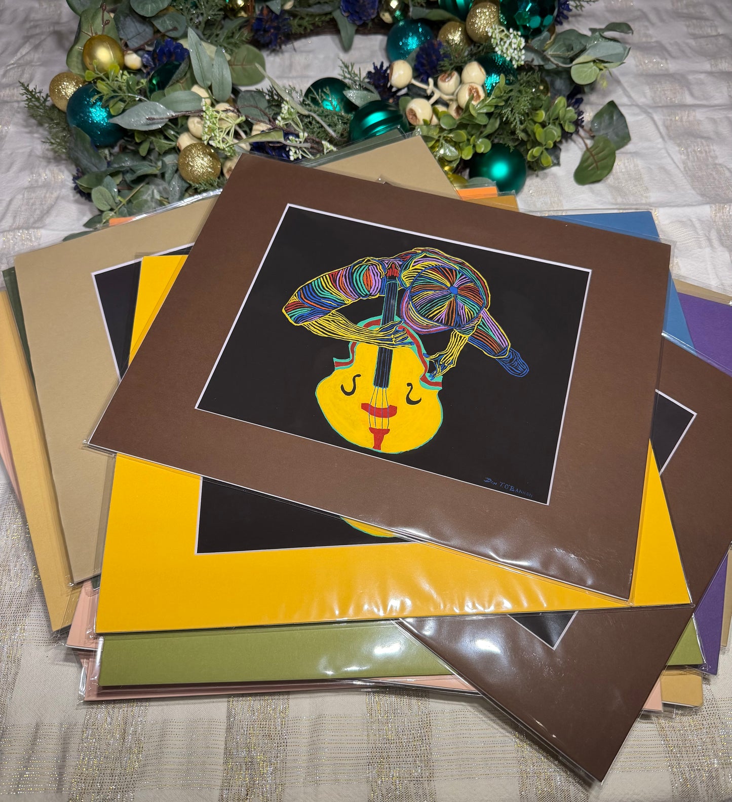 Jazz Vibes - Jazz Series Giclée Print – Augmented Reality Fine Art