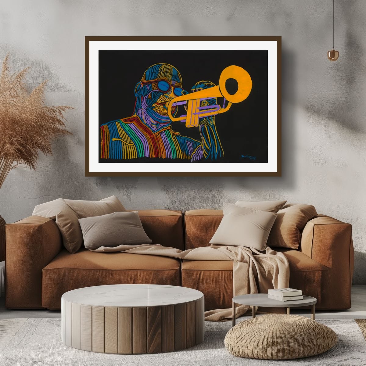 Jazz Homegrown- Jazz Series Giclée Print – Augmented Reality Fine Art