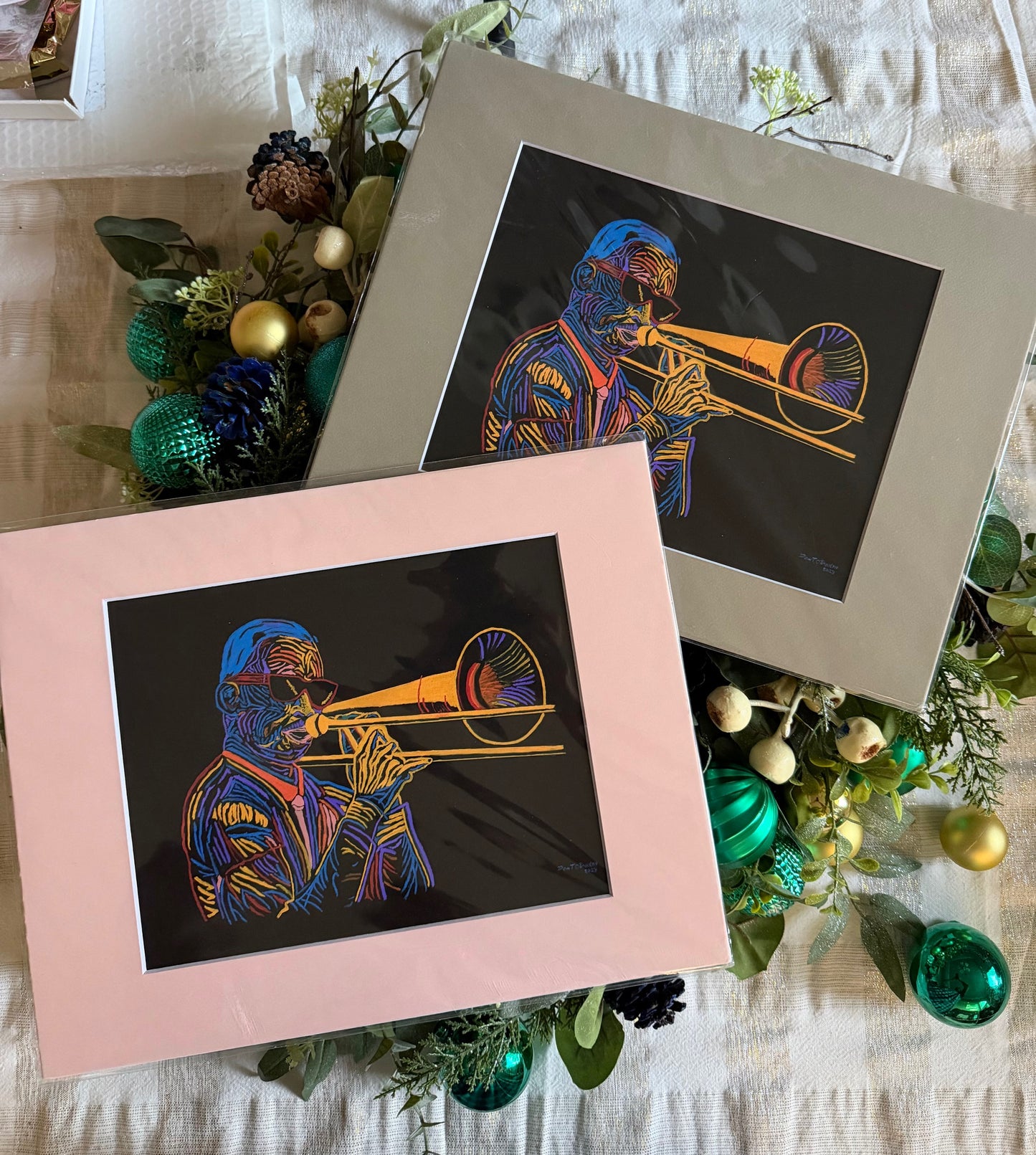 Jazz Groove  - Jazz Series Giclée Print – Augmented Reality Fine Art